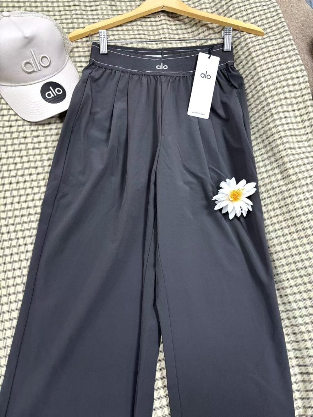 📸Alo Yoga Suit Up Trouser Dark Grey🔥(Regular)30-inch Inner Seam